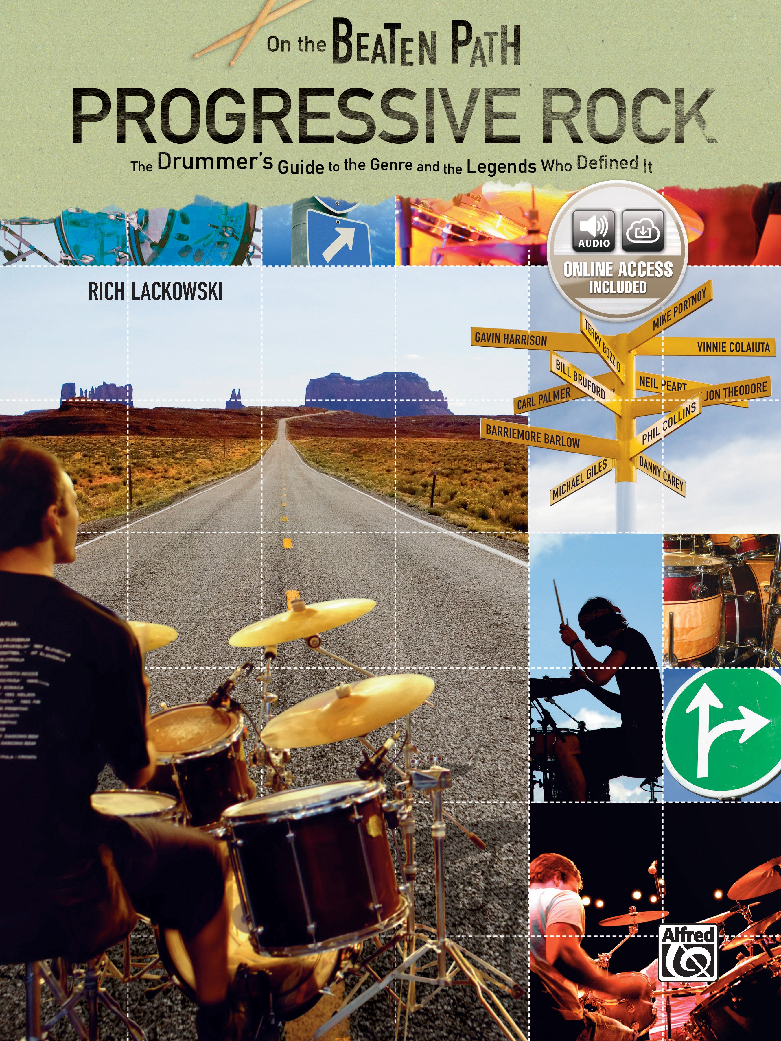 On the Beaten Path: Progressive Rock: The Drummer's Guide to the Genre and the Legends Who Defined It Sheet Music Preview