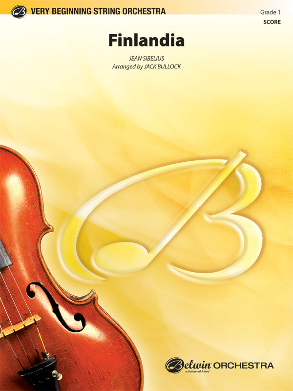 Finlandia: 2nd Violin Sheet Music Preview
