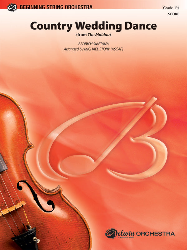 Country Wedding Dance (from The Moldau): 1st Violin Sheet Music Preview