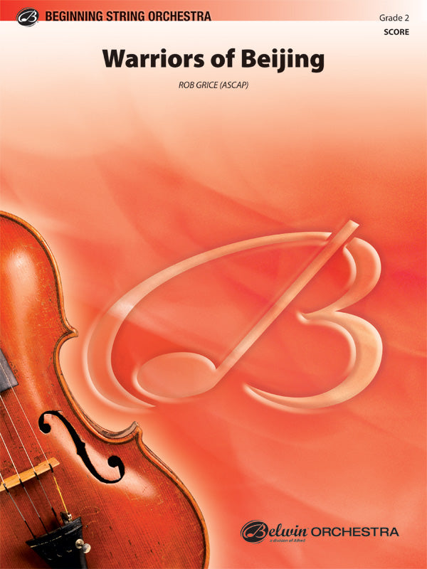 Warriors of Beijing: 1st Violin Sheet Music Preview