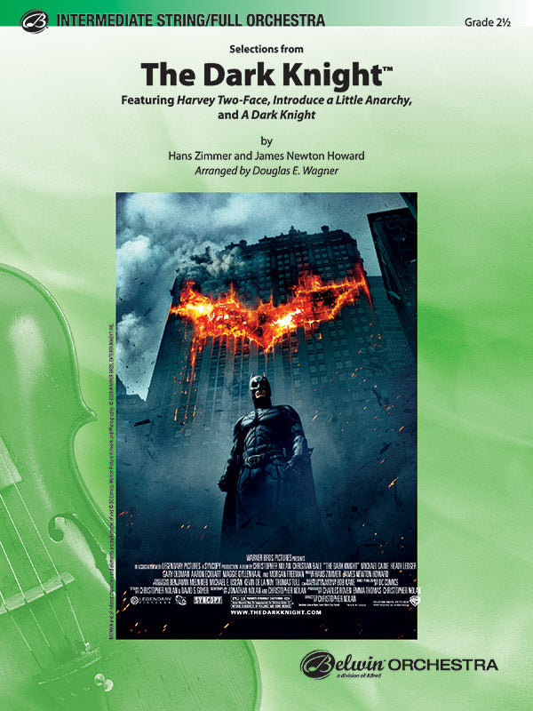 The Dark Knight, Selections from: 2nd Percussion Sheet Music Preview