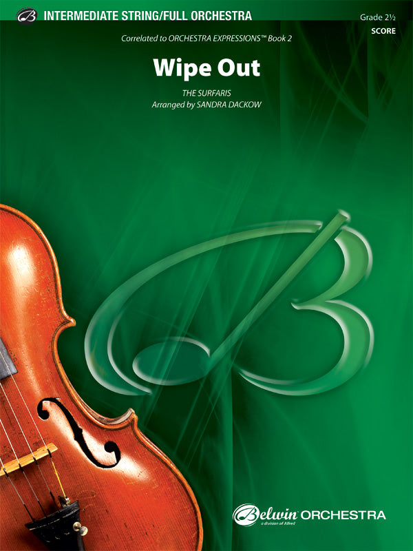Wipe Out: 2nd Flute Sheet Music Preview
