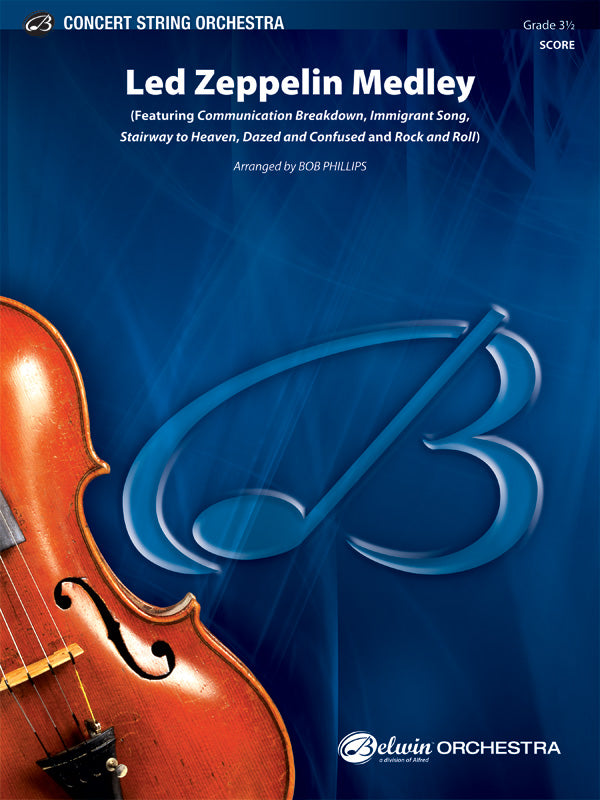Led Zeppelin Medley: Cello Sheet Music Preview