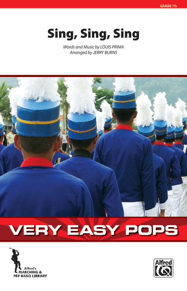 Sing, Sing, Sing: Snare Drum/Bass Drum Sheet Music Preview