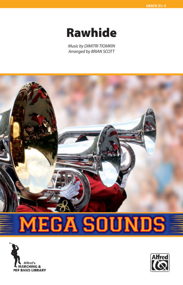 Rawhide: E-flat Baritone Saxophone Sheet Music Preview