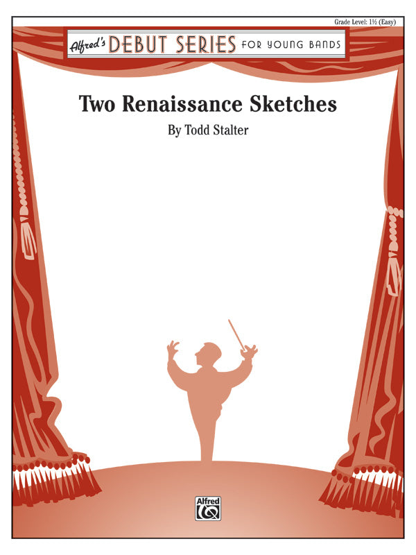 Two Renaissance Sketches: 2nd B-flat Clarinet Sheet Music Preview