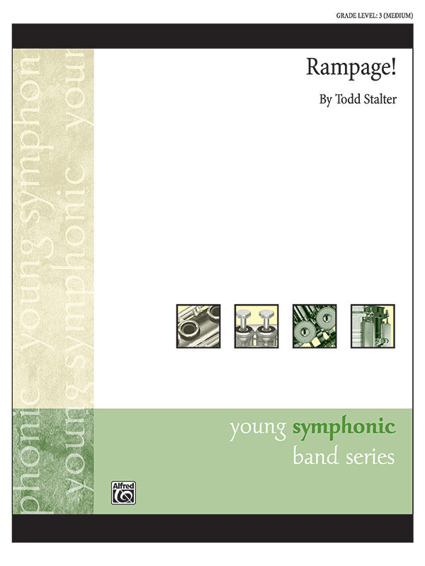 Rampage!: 1st B-flat Clarinet Sheet Music Preview