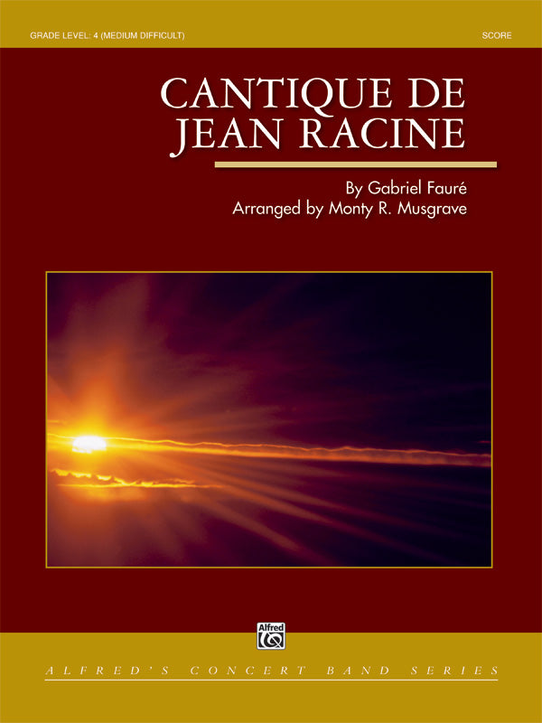 Cantique de Jean Racine: (wp) E-flat Tuba B.C. Sheet Music Preview