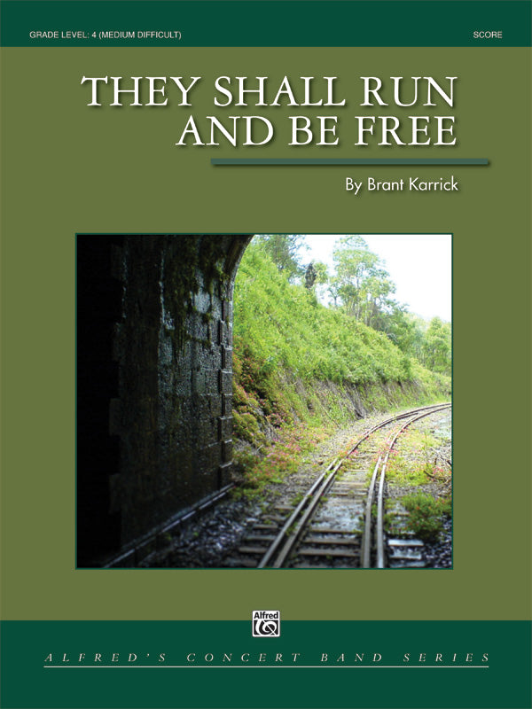 They Shall Run and Be Free: 1st Percussion Sheet Music Preview