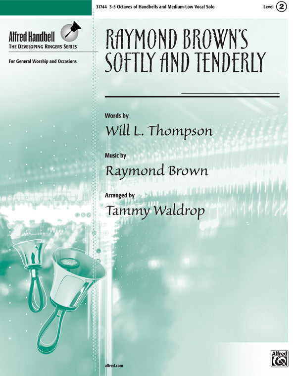 Raymond Brown's "Softly and Tenderly" Cover Image