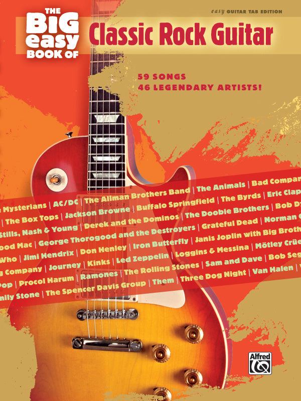 The Big Easy Book of Classic Rock Guitar Cover Image
