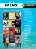 2008 Pop & Rock Sheet Music Playlist Cover Image