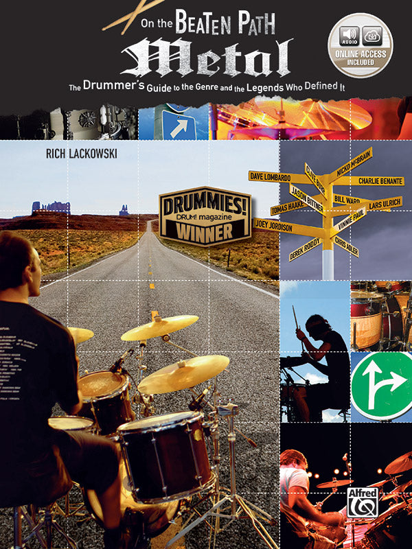 On the Beaten Path: Metal: The Drummer's Guide to the Genre and the Legends Who Defined It Sheet Music Preview