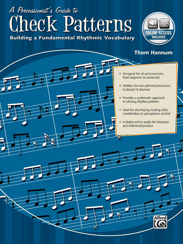 A Percussionist's Guide to Check Patterns: Building a Fundamental Rhythmic Vocabulary Sheet Music Preview