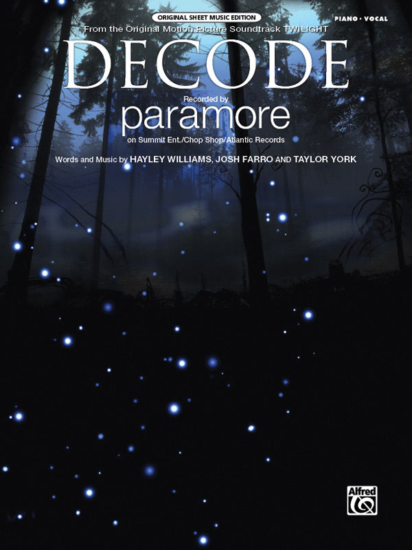 Decode (from <i>Twilight</i>) Cover Image