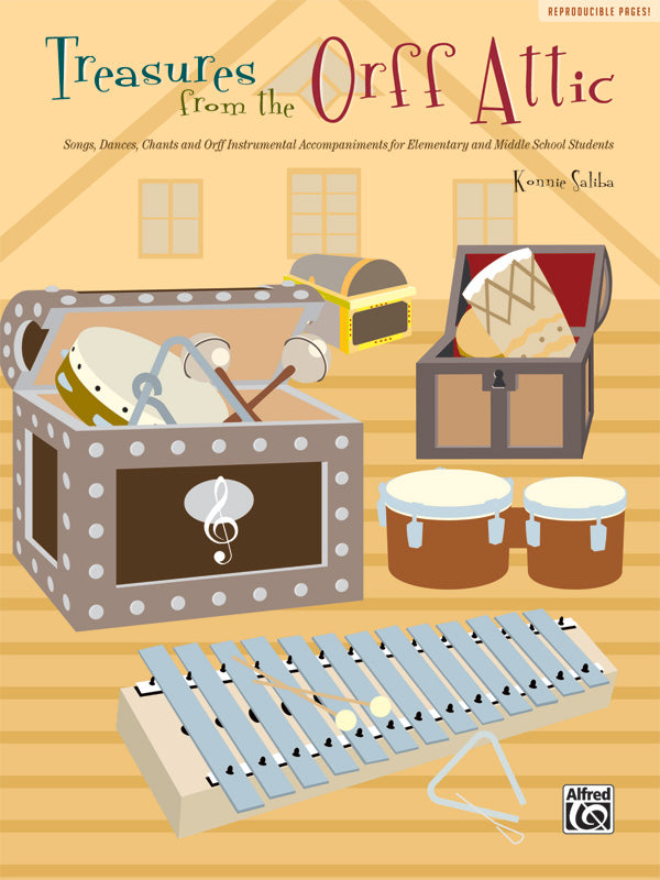 Treasures from the Orff Attic: Songs, Dances, Chants, and Orff Instrumental Accompaniments for Elementary and Middle School Students Sheet Music Preview
