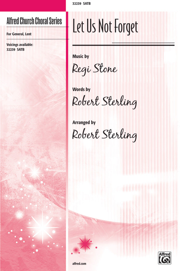 Let Us Not Forget Cover Image