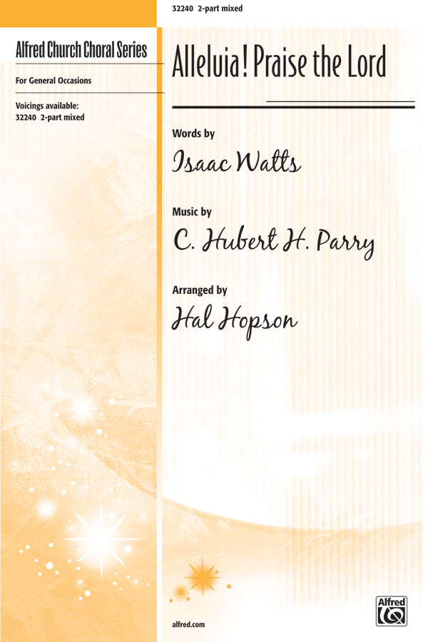 Alleluia! Praise the Lord Cover Image