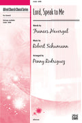 Lord, Speak to Me Cover Image