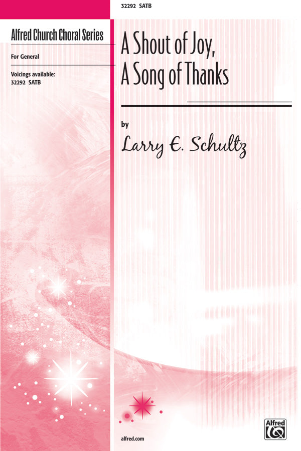 A Shout of Joy, A Song of Thanks Cover Image