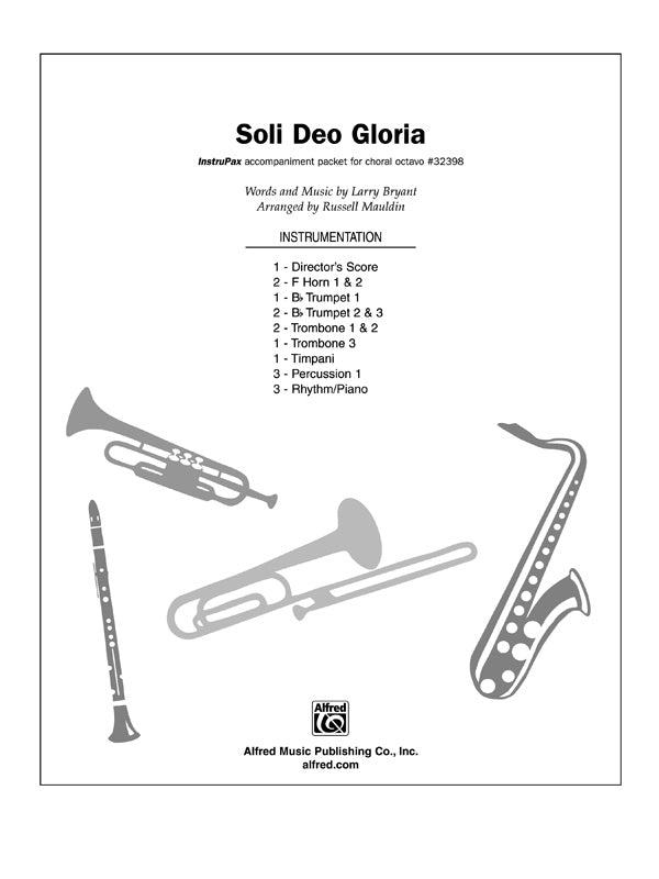 Soli Deo Gloria Cover Image