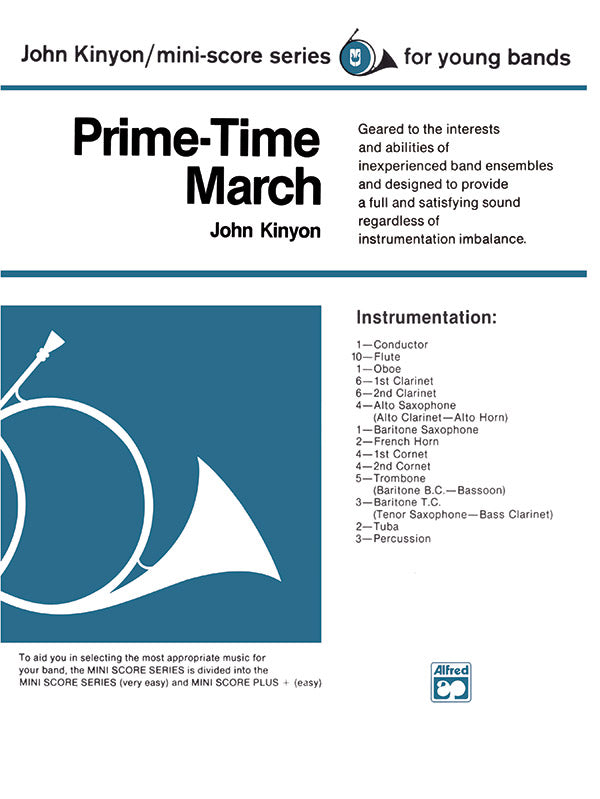 Prime-Time March: Score Sheet Music Preview