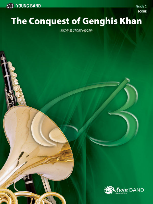 The Conquest of Genghis Khan: 1st Percussion Sheet Music Preview