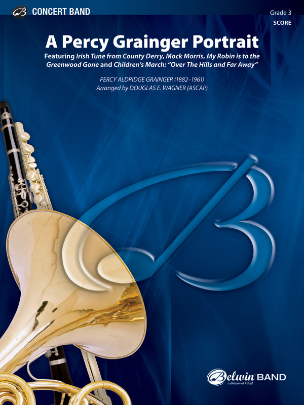 A Percy Grainger Portrait: 3rd B-flat Clarinet Sheet Music Preview