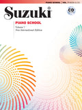 Suzuki Piano School New International Edition Piano Book and CD, Volume 7 Cover Image