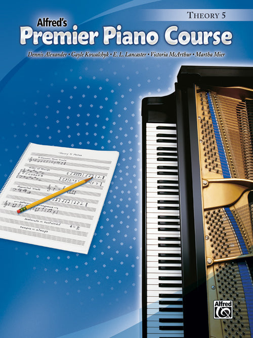 Premier Piano Course, Theory 5 Cover Image