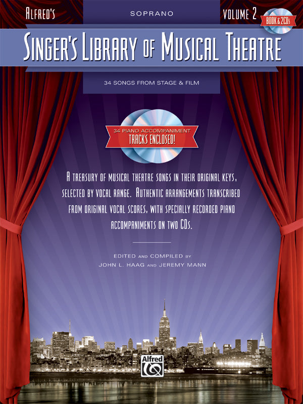 Singer's Library of Musical Theatre, Vol. 2 Cover Image