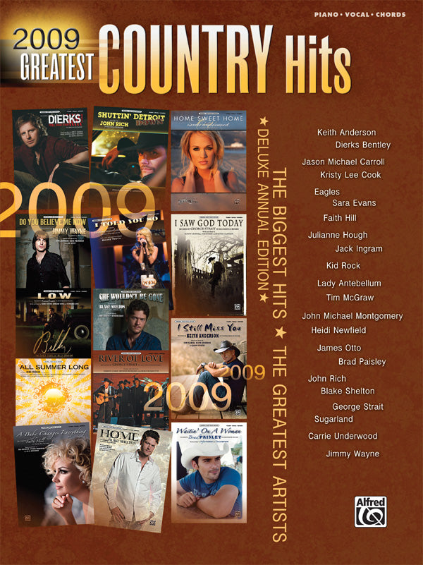 2009 Greatest Country Hits Cover Image