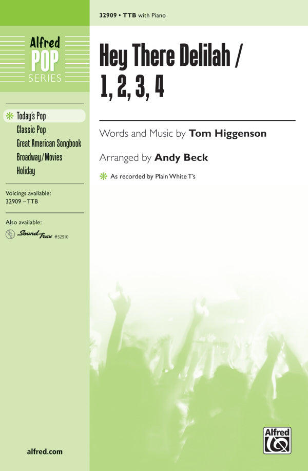 Hey There Delilah / 1, 2, 3, 4 Sheet Music Preview