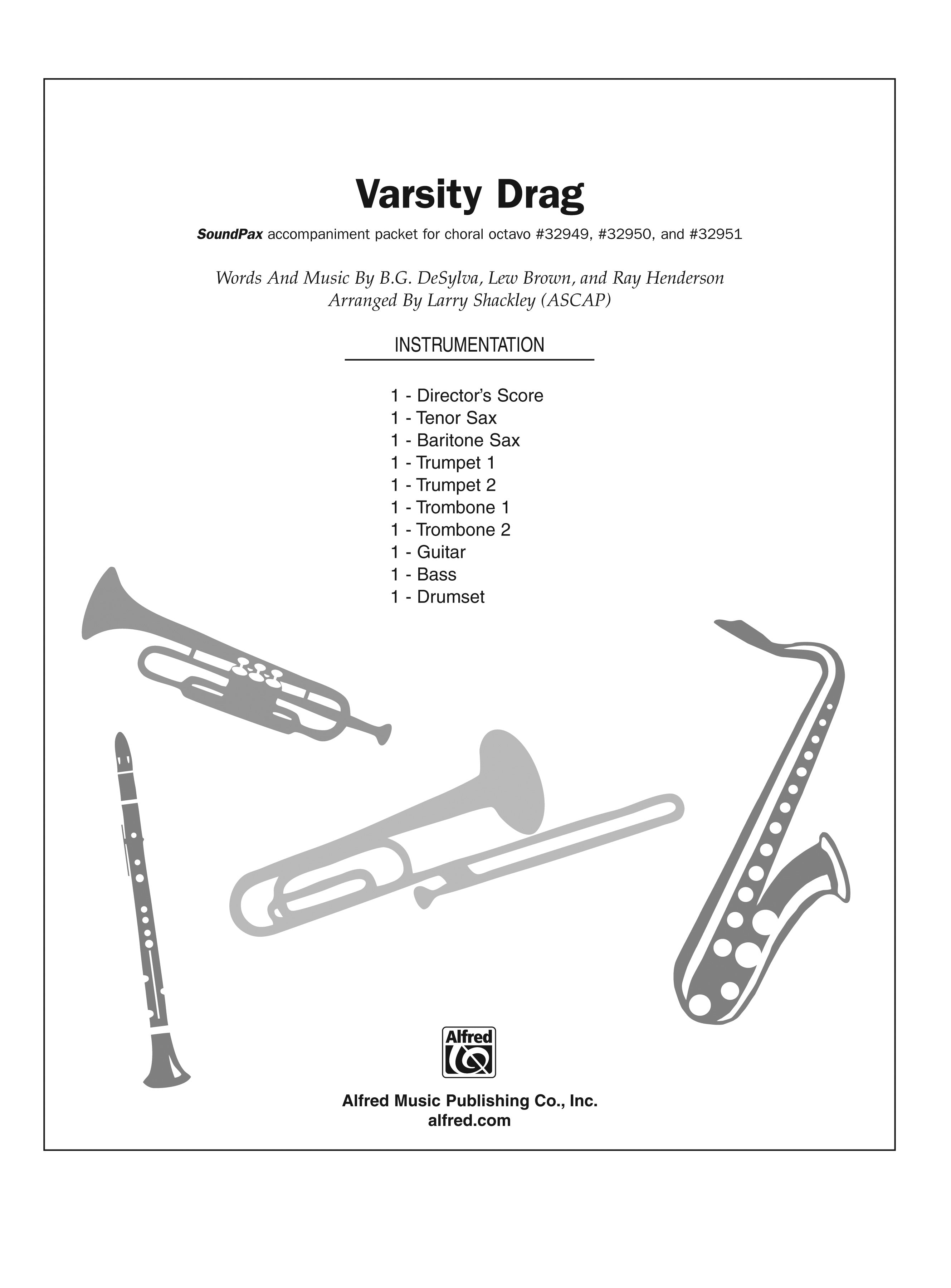 The Varsity Drag (from the musical Good News): String Bass Sheet Music Preview