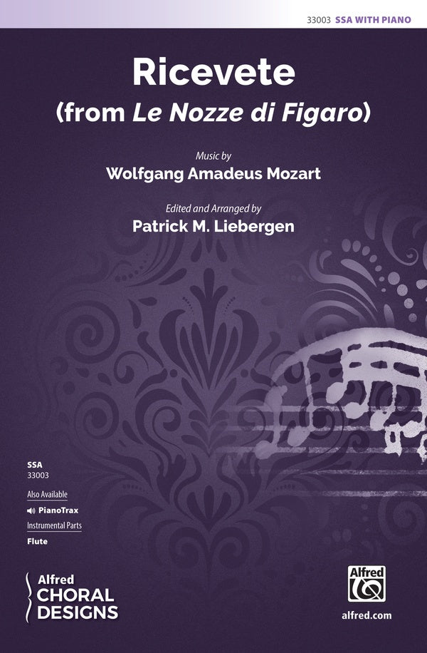 Ricevete (from <i>Le Nozze di Figaro</i>) Sheet Music Preview