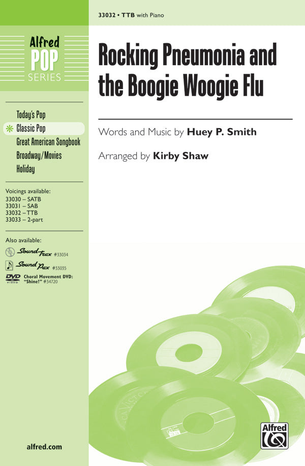 Rocking Pneumonia and the Boogie Woogie Flu Sheet Music Preview