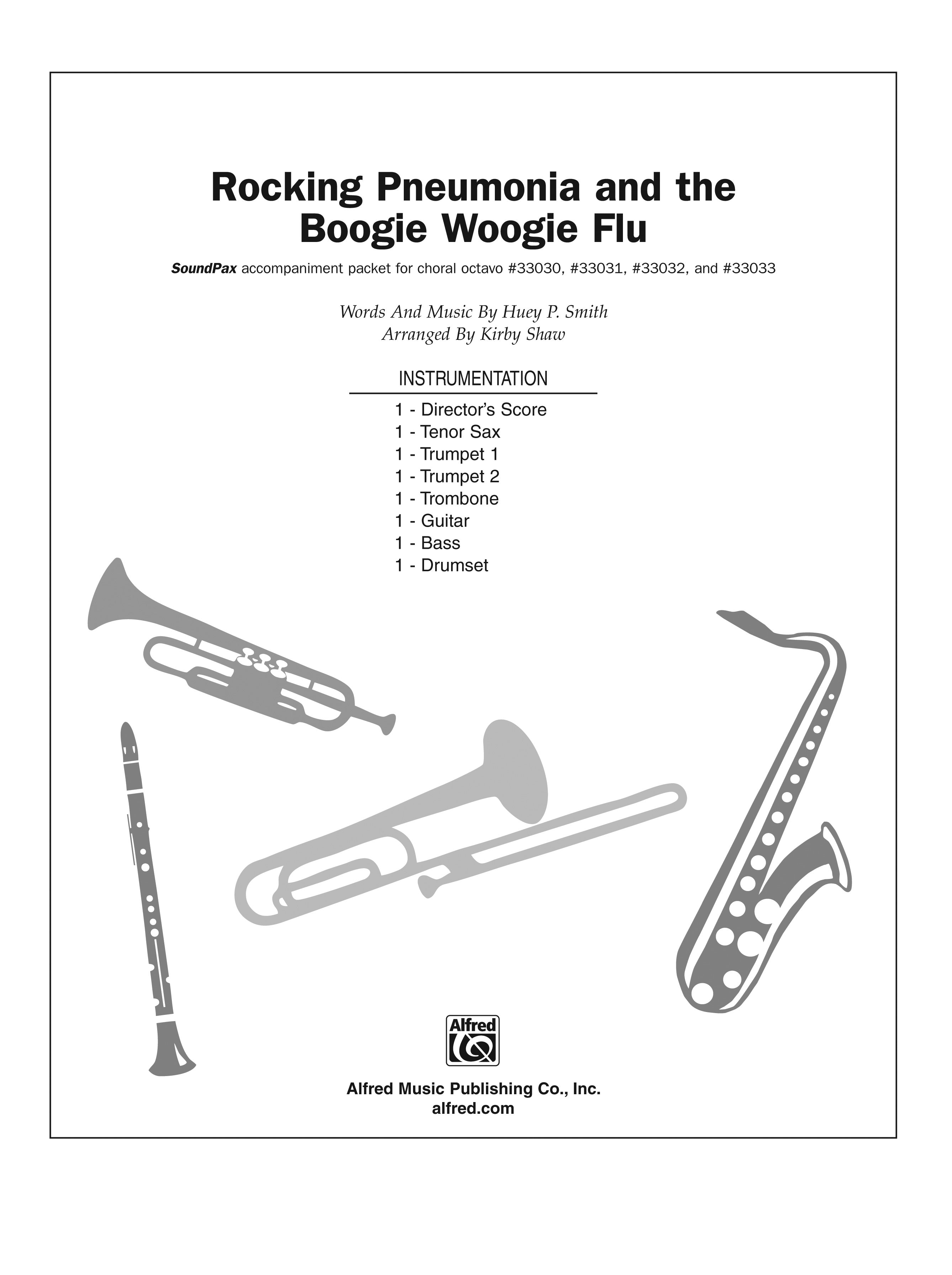 Rocking Pneumonia and the Boogie Woogie Flu: 1st Trombone Sheet Music Preview