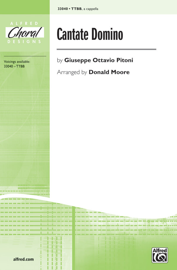 Cantate Domino Sheet Music Preview