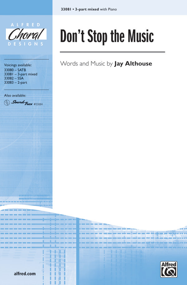 Don't Stop the Music Sheet Music Preview