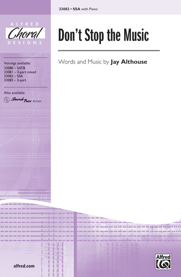 Don't Stop the Music Sheet Music Preview