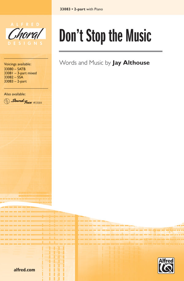 Don't Stop the Music Sheet Music Preview