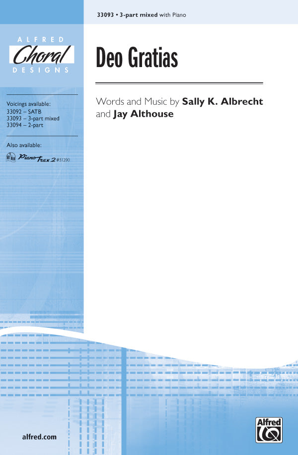 Deo Gratias Sheet Music Preview