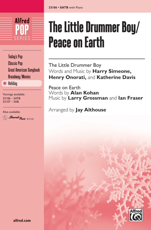 The Little Drummer Boy / Peace on Earth Sheet Music Preview