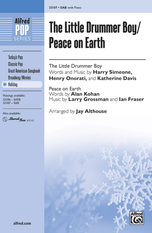 The Little Drummer Boy / Peace on Earth Sheet Music Preview