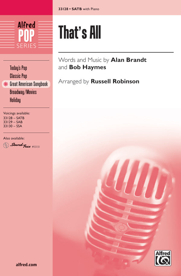 That's All Cover Image