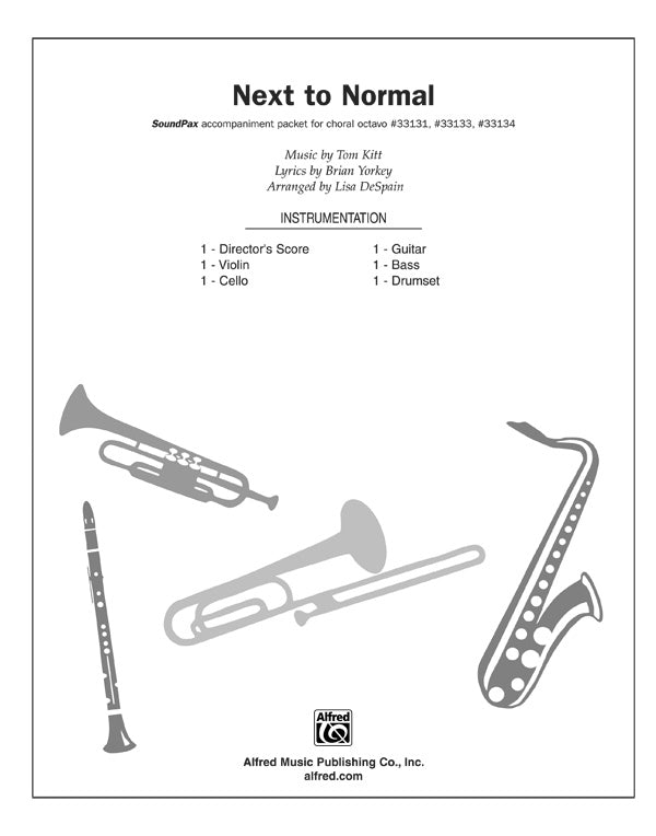 Next to Normal: A Choral Medley: String Bass Sheet Music Preview