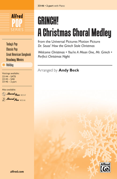 Grinch! A Christmas Choral Medley  Cover Image