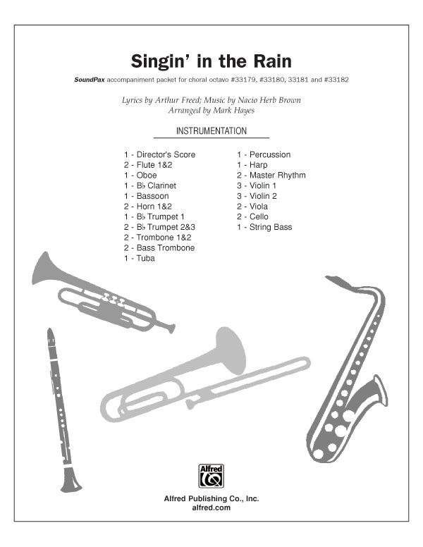 Singin' in the Rain: 1st & 2nd Trombones Sheet Music Preview