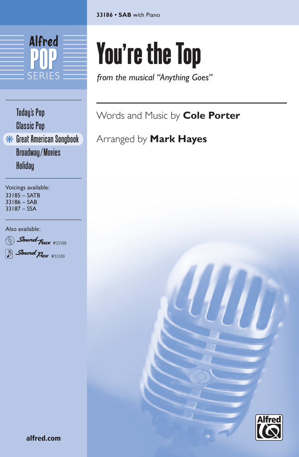 You're the Top Sheet Music Preview