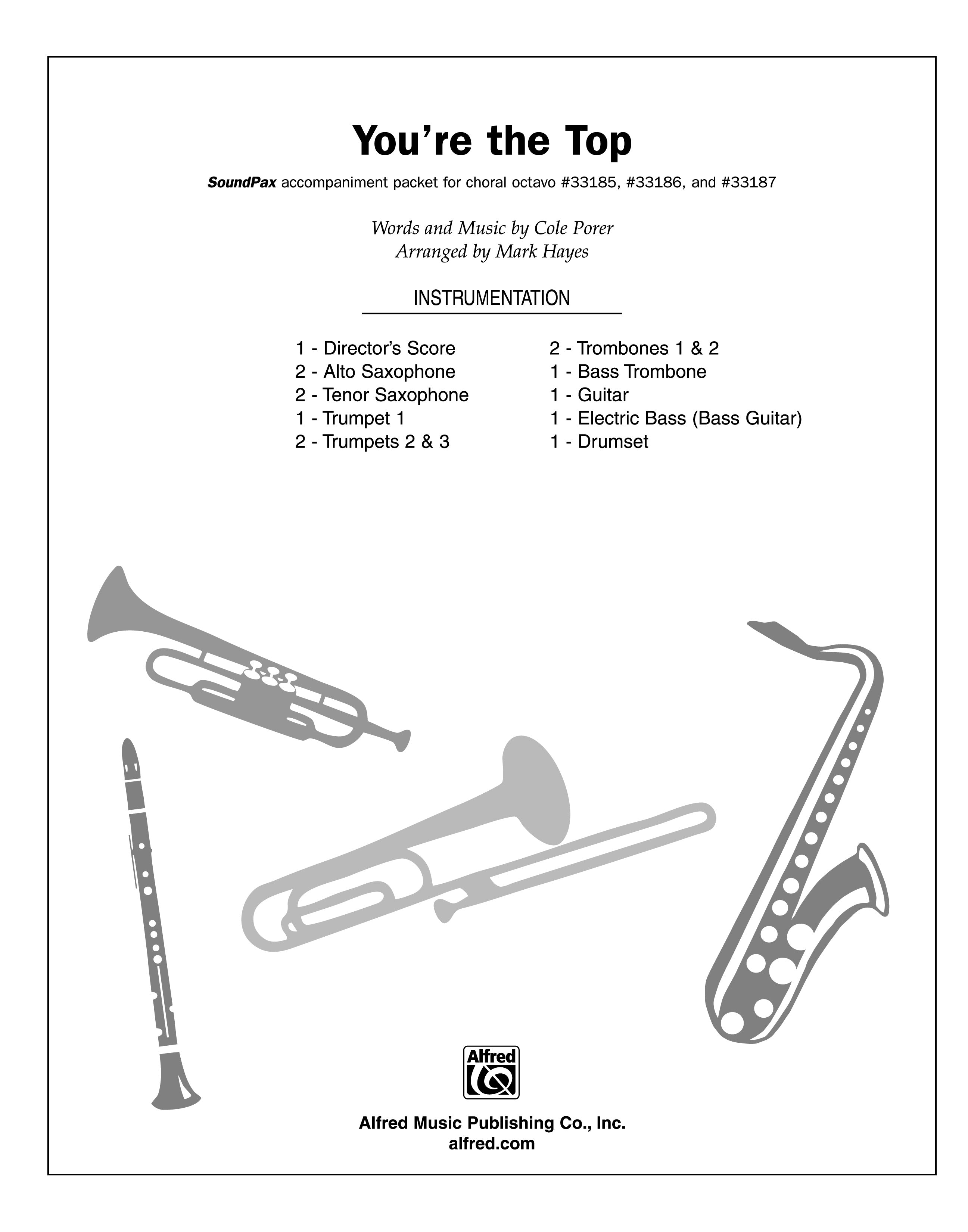 You're the Top (from the musical Anything Goes): 1st & 2nd Trombones Sheet Music Preview